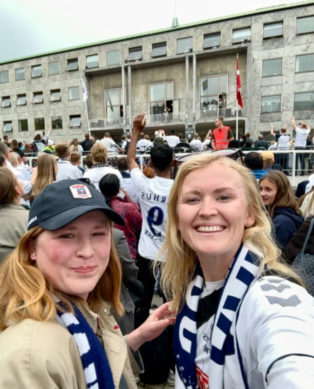 Rikke og Kristina Börjesson