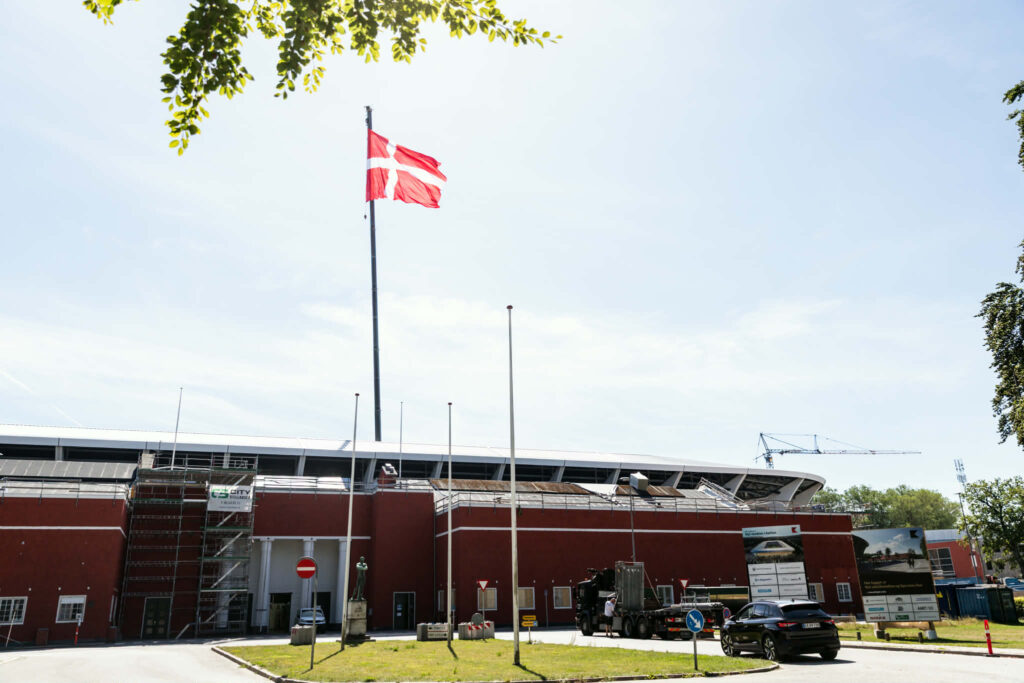 AGF's nye stadion i Kongelunden.