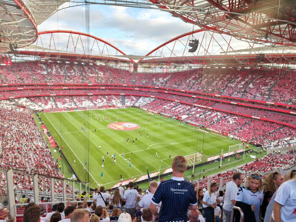 AGF-fans klar på Estadio da Luz