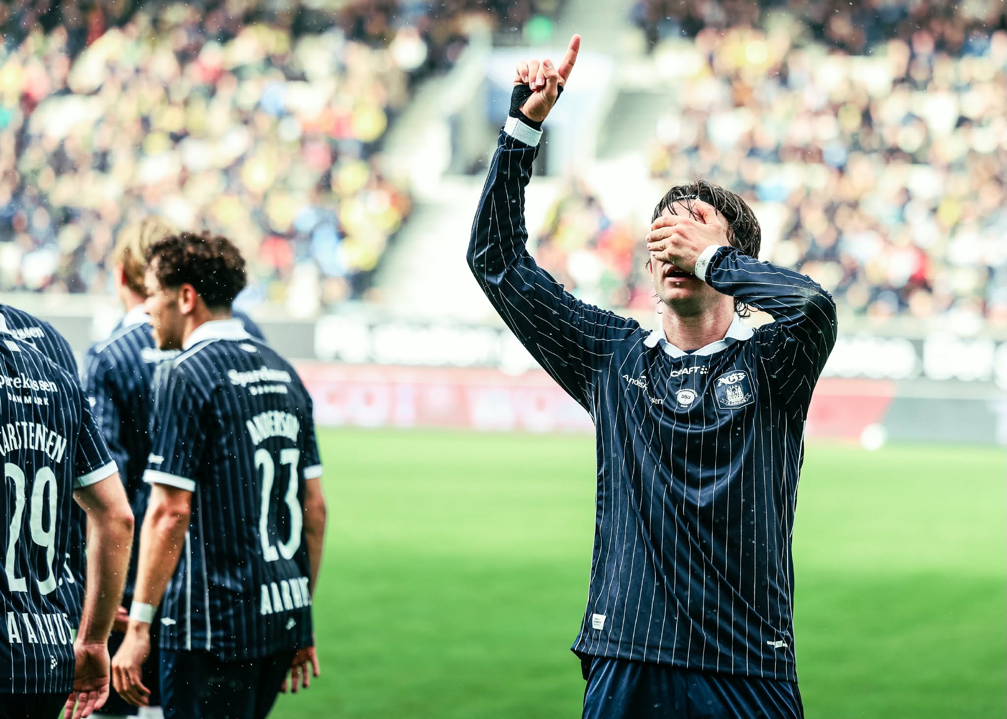 Knudsen jubler over mål
