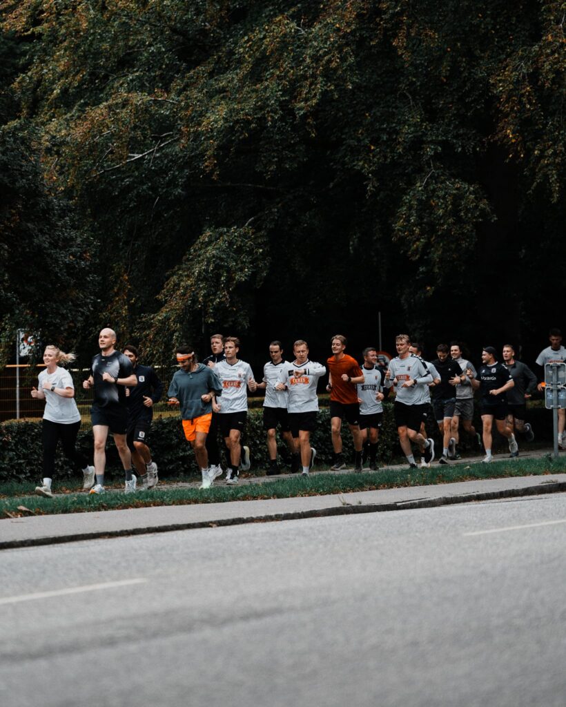 AGF Social Run på Stadion Allé.