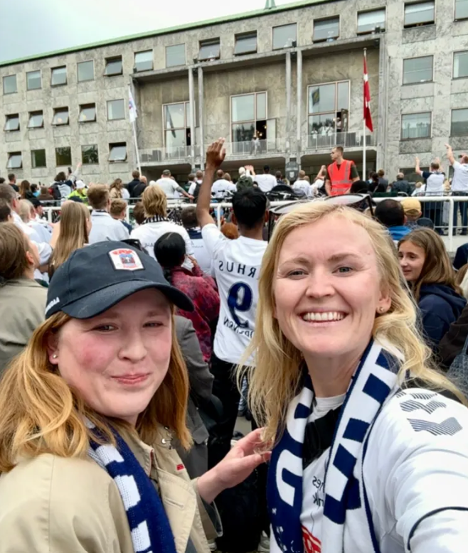 Rikke og Kristina Børjesson.