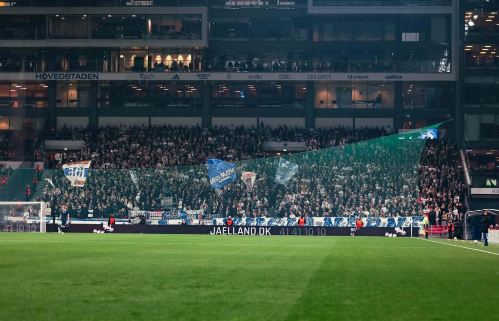 AGF-fans i Parken oktober 2026.