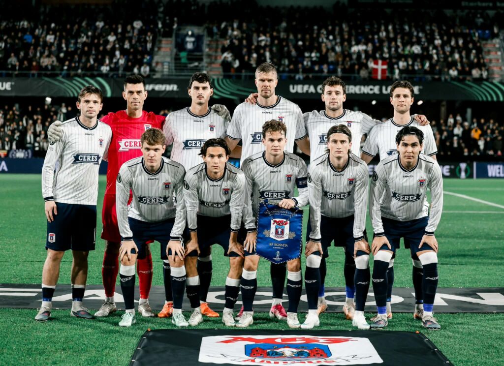 AGF-holdet mod Egnatia.