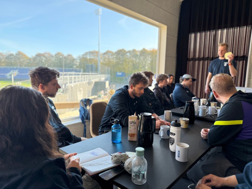 Startblokken workshop.
