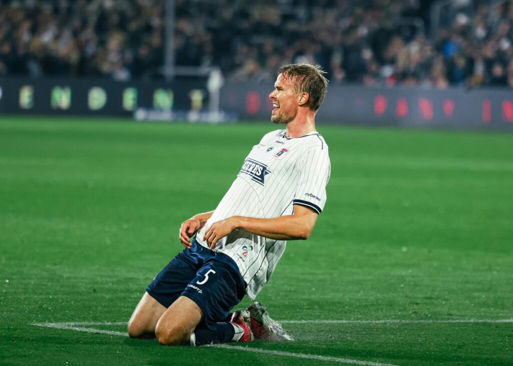 Frederik Tingager scorer for AGF.